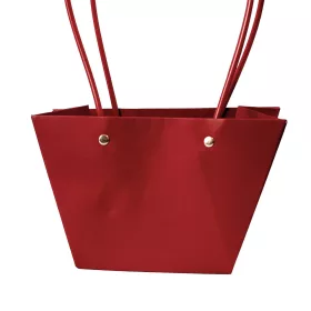 10 ks. Taška na kvety 20(v) x 12(š) x 12(h) cm - Bordová