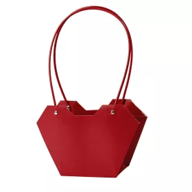   10 ks. Taška na kvety 23.5(v) x 12.5(š) x 3.5(h) cm - Bordová