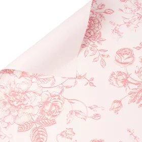   Victorian Sketch fólia hárok 57 x 57cm, 20ks. - Staroružová antická