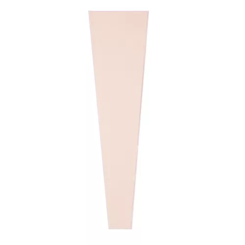 Fóliový sáčok na kvety 12.5 x 4 x 45 cm, 50 ks. - Púdrovo ružová