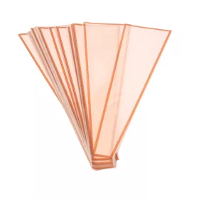   Fóliový sáčok na kvety s rámčekom Rose Gold 12.5 x 4 x 45 cm, 50 ks. - Ružová