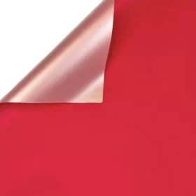   Fóliový hárok 58cm x 58cm, 20ks - Cyklámenová / Kovová biela