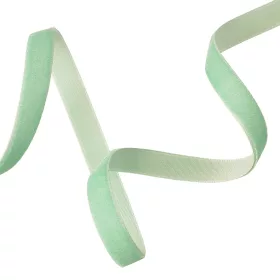 Zamatová stuha 10mm x 10m - Vintage zelená