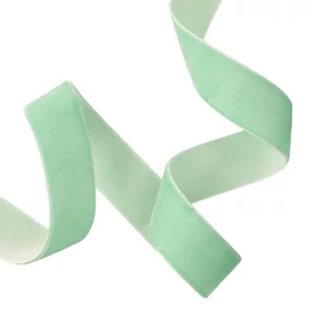 Zamatová stuha 22mm x 10m - Vintage zelená