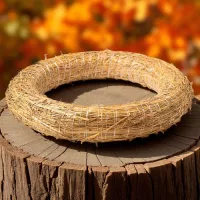 Slamené základy na venčeky