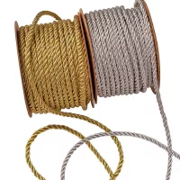 3mm dekoračná šnúrky