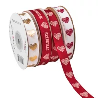 Srdiečkové stuhy na Valentína