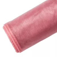 12 cm široká organza s obšitým okrajom