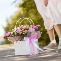 Kvety v taškách, Fóliový sáčok na kvety