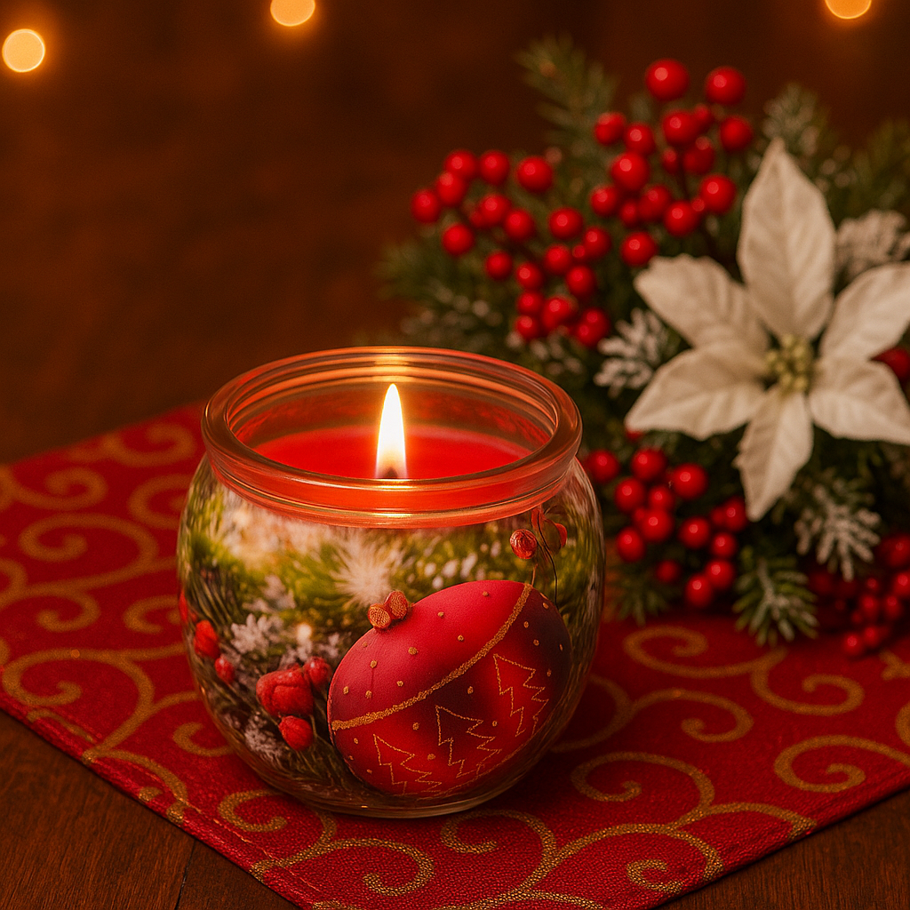 Sklenené vonné sviečky – svetlo, vôňa a dekorácia