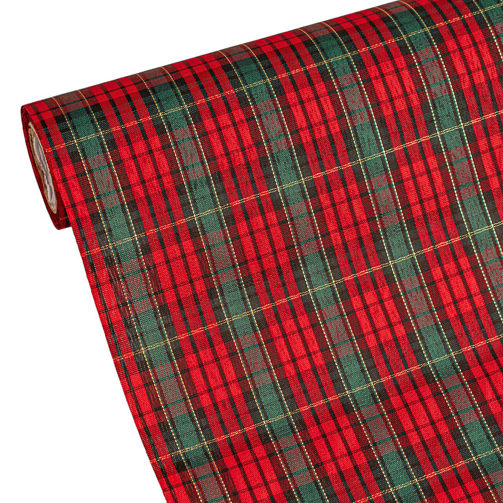 Sviatočná atmosféra jednoducho - stuhy, stolové behúne a dekoračné rolky na vianočnú výzdobu