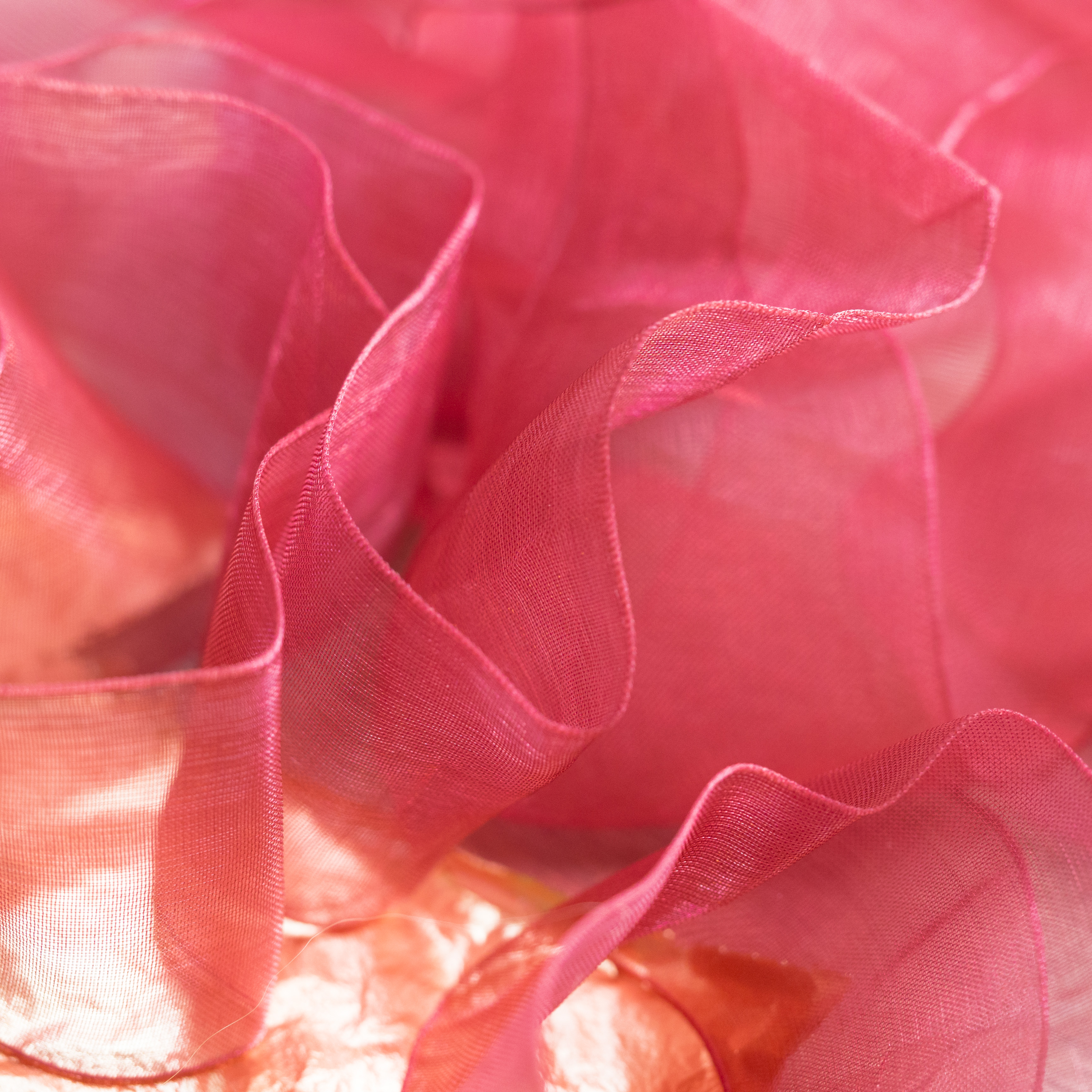 Organza materiály